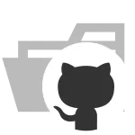 Github Opened SVG Icon